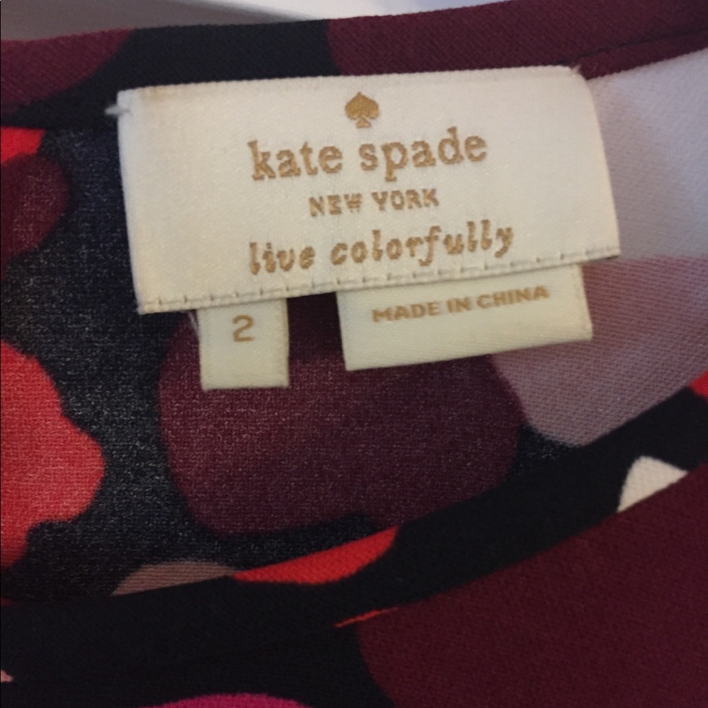 ✨KATE SPADE✨Falling Florals Top & Matching Trouser - Picture 6 of 6